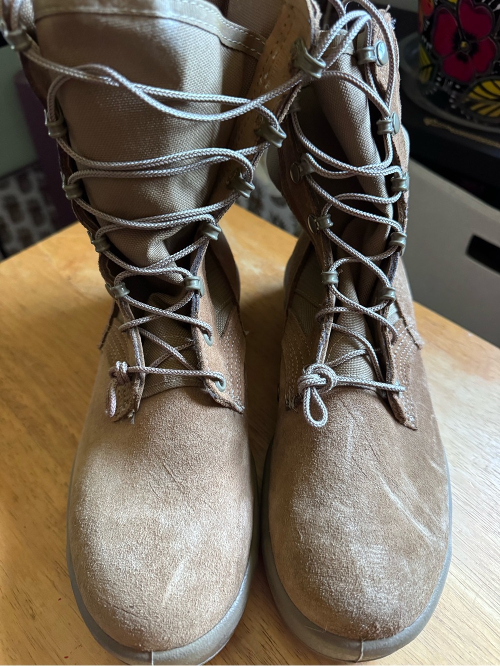 Belleville AHWC Hot Weather Military Combat Boots Coyote 18-D-1001 Men's 5 W